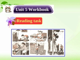 高中英语 Unit5 Workbook-Reading and Writing课件 新人教版必修5 课件