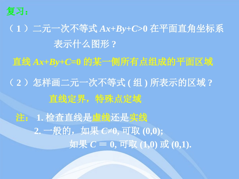 高中数学 3232简单的线性规划问题课件 新人教A版必修5 课件_第2页