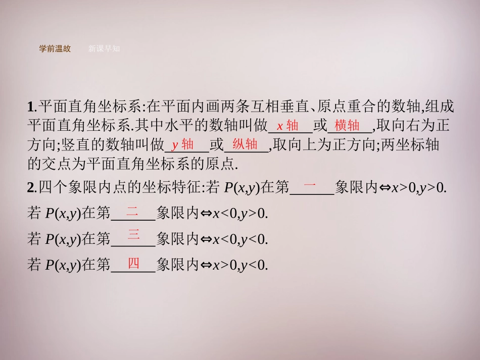 秋八年级数学上册 13.2.2 用坐标表示轴对称课件 (新版)新人教版 课件_第2页