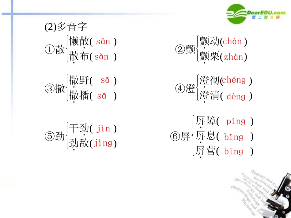 高中语文 第8课都江堰同步教学课件(2课时) 鲁人版必修3 课件_第3页