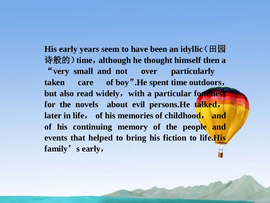 高中英语 Unit5 教材背景链接精品课件 新人教版选修10 课件_第3页