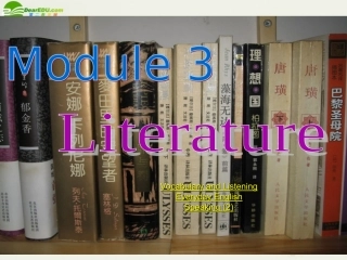 高中英语 Module3(Literature)Everyday English课件1 外研版选修7 课件