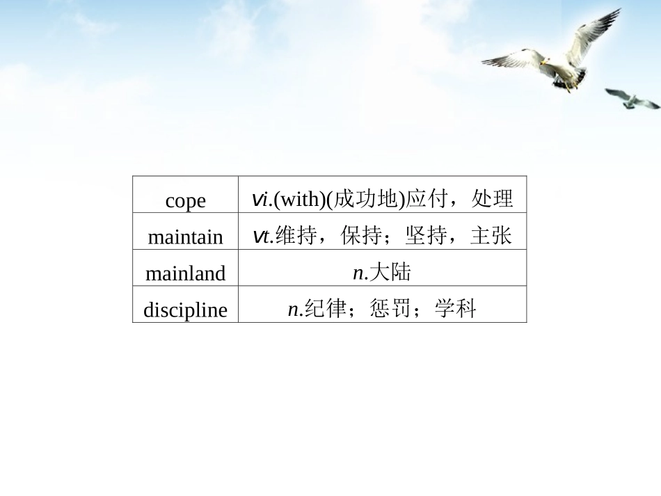 福建省高三英语总复习 考前第前高分必读专题课件_第3页
