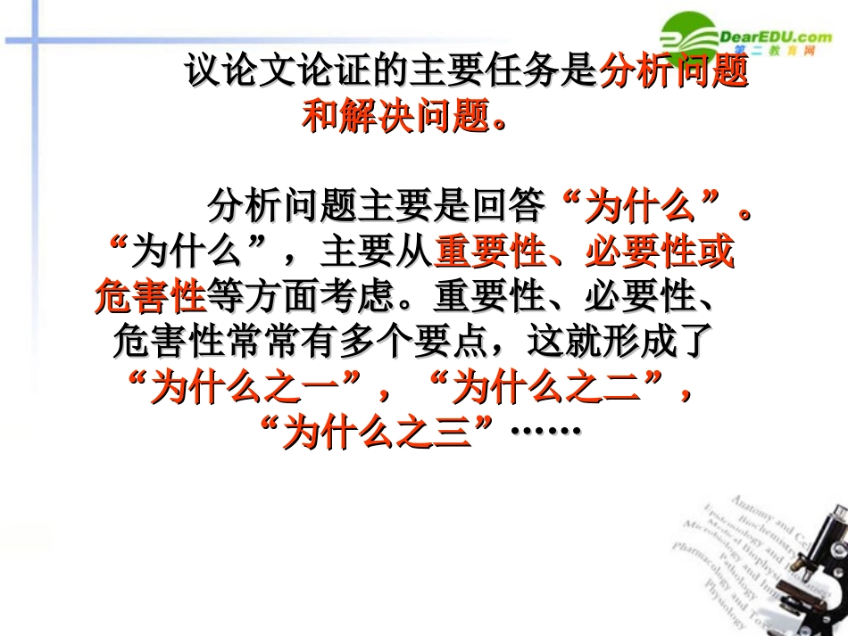 高中语文(善待生命学习论证)课件 新人教版必修3 课件_第2页