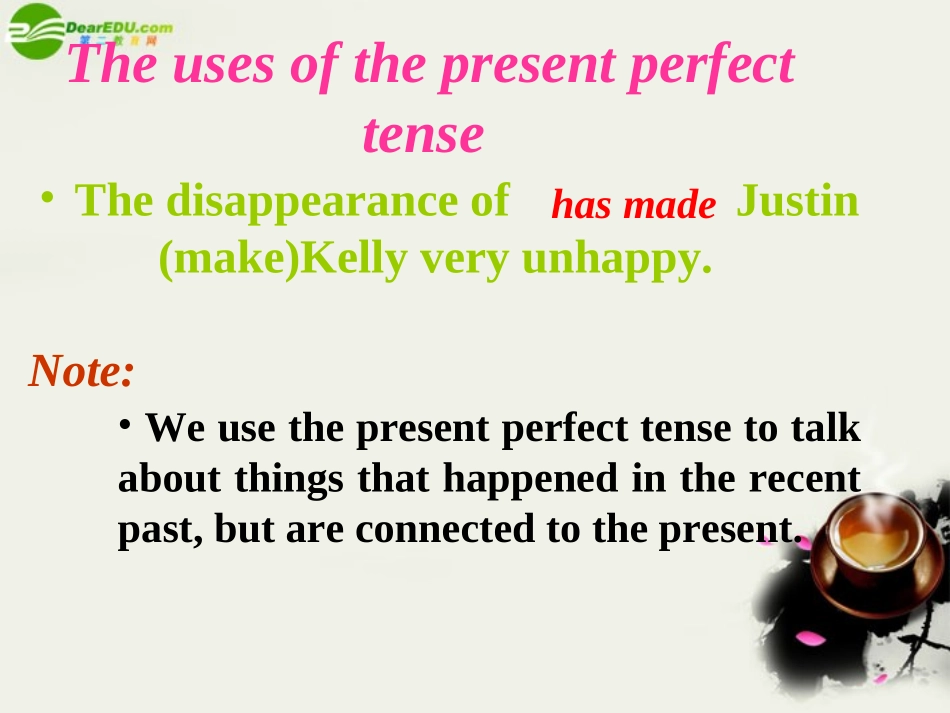 高中英语 Unit 1(Tales of the unexplained)Grammar and usage课件2 牛津译林版必修2 课件_第2页