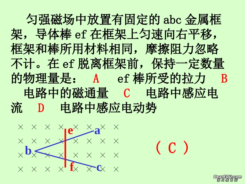 电磁感应复习课件示例三 课件_第3页
