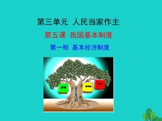 第一框  基本经济制度课件课件 八年级道德与法治下册 第三单元 人民当家作主 第五课 我国基本制度 第1框 基本经济制度课件+素材 新人教版 八年级道德与法治下册 第三单元 人民当家作主 第五课 我国基本制度 第1框 基本经济制度课件+素材 新人教版-2