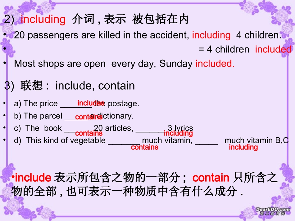 重庆地区高一英语Unit7单词 人教版 课件_第3页