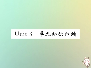 秋七年级英语上册 Unit 3 Is this your pencil单元知识归纳练习课件 (新版)人教新目标版 课件
