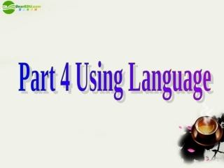 高中英语 Unit2 The Olympic Games Part4 Using Language课件 新人教版必修2 课件