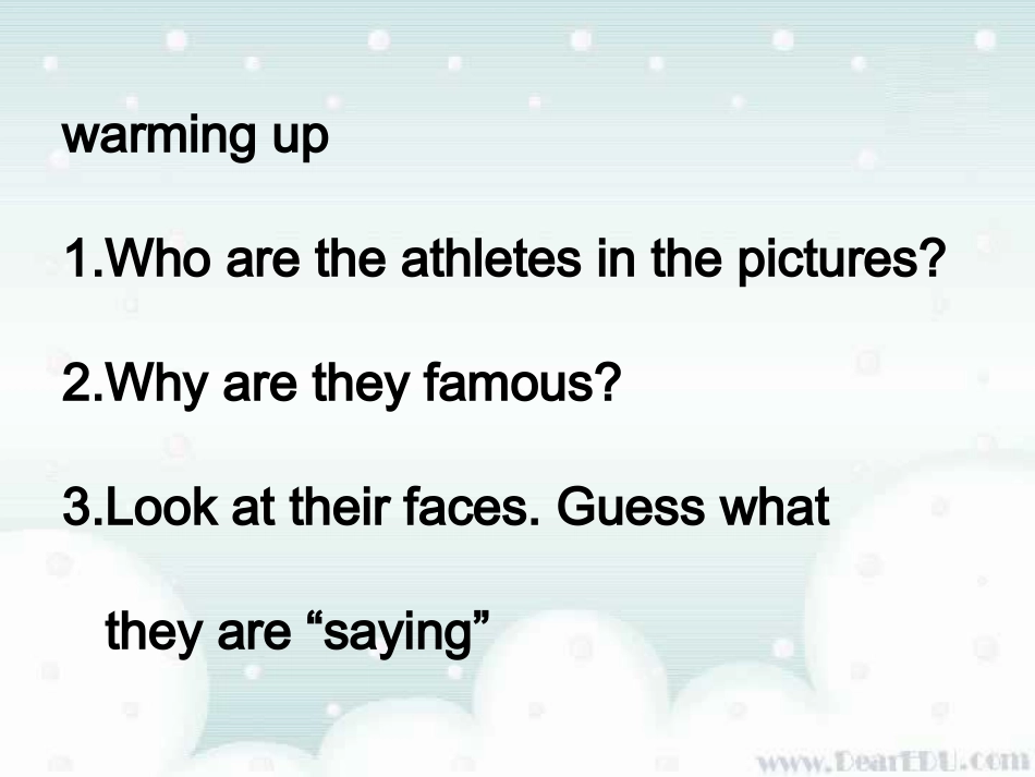 高三英语Unit1 新课标 人教版 课件_第2页