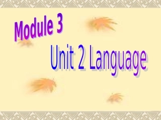 高中英语Unit 2 Language--reading 1ppt 课件