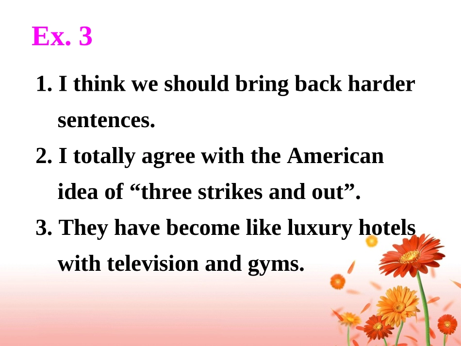 高中英语Unit 24 Society  Communication Workshop Commu-Punishment课件北师大版选修8 课件_第3页