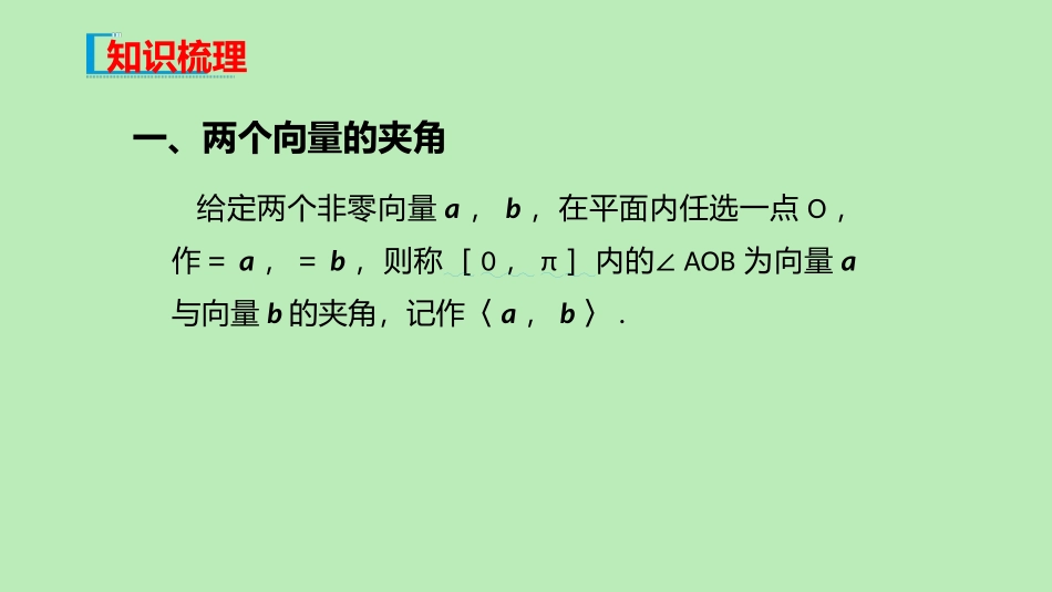 高中数学 第八章 向量的数量积与三角恒等变换 811 向量数量积的概念 812 向量数量积的运算律课件 新人教B版必修第三册 课件_第3页