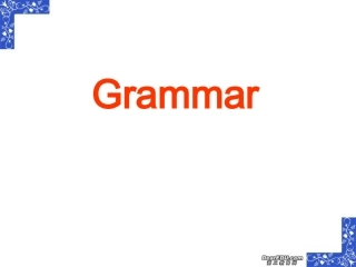 浙江省高一英语语法汇总Grammar v-ing1课件 人教版 必修3-4 课件