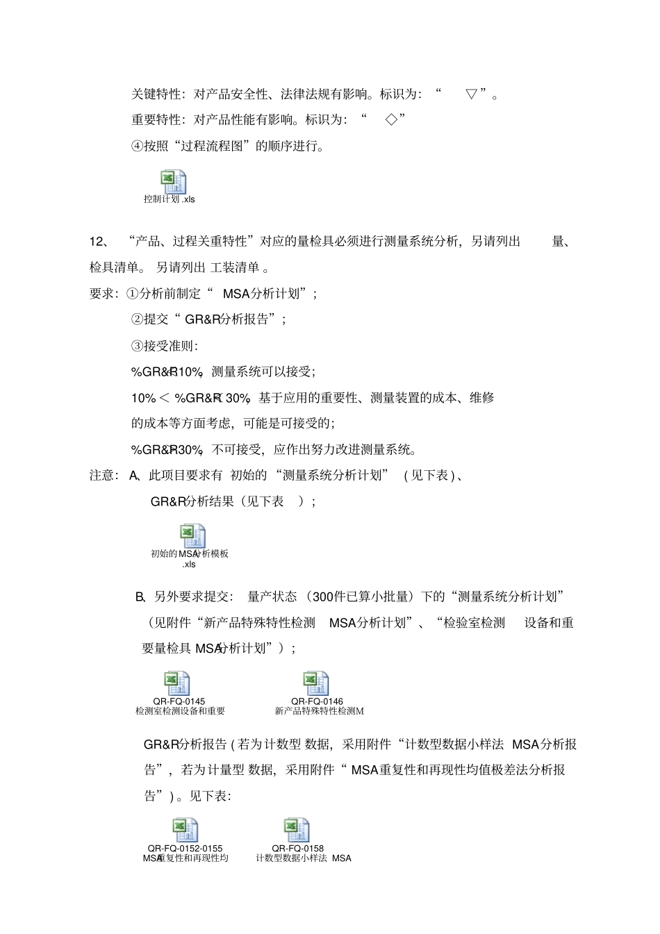 全套PPAP模板及使用说明_第3页