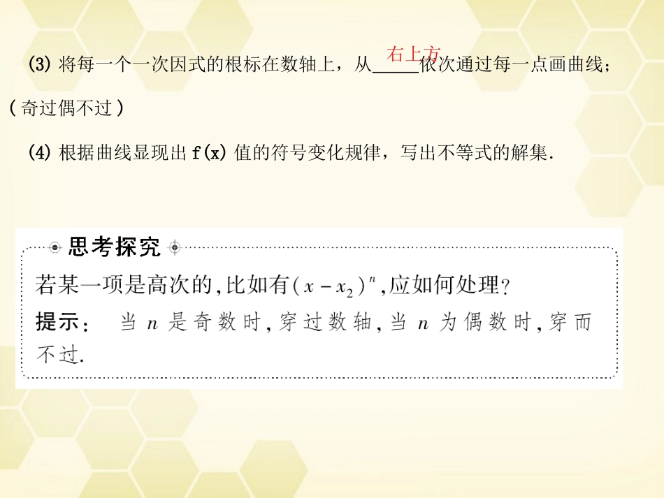 高考数学总复习 6.4不等式的解法课件 文 大纲人教版 课件_第2页