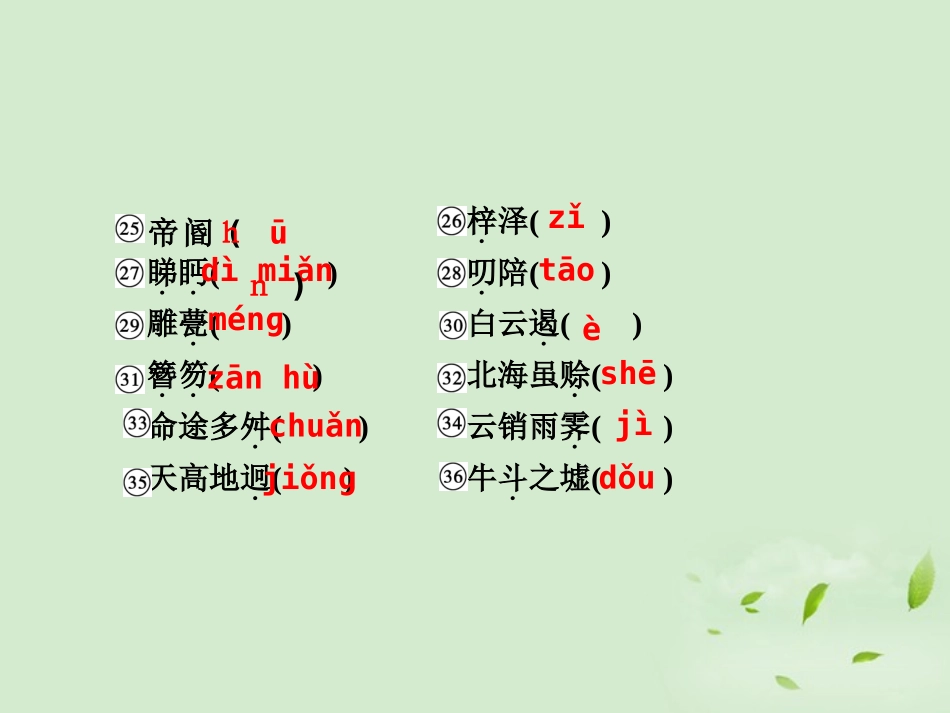 高中语文 第17课 滕王阁序并诗课件_第3页