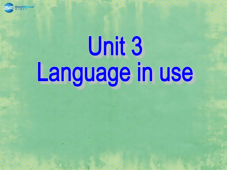秋八年级英语上册 Module 11 Unit 3 Language in use课件2 (新版)外研版 课件_第2页