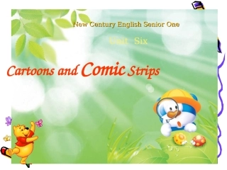 高一英语：unit6 cartoons&comic strips-reading课件(上海新世纪版S1A) 课件