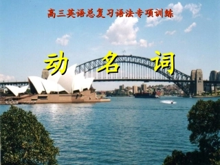 河南省新密一高高三英语语法专项复习 动名词 课件