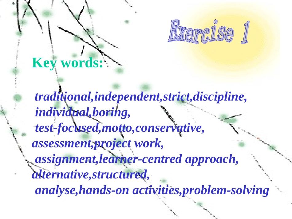 高中英语Unit 15 Lesson 2 Different Schools课件3 北师大版 必修5 课件_第3页