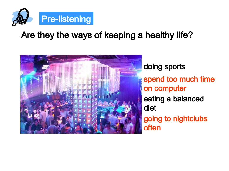 高中英语选修6Unit3 a healthy life3ppt 课件_第2页