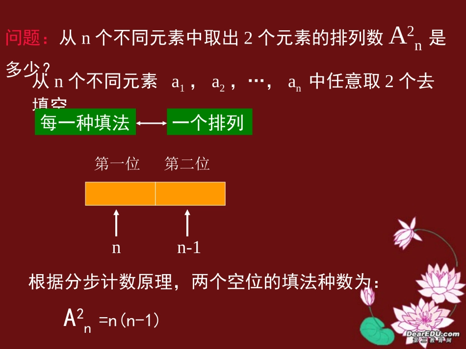 高二数学排列数公式课件_第3页