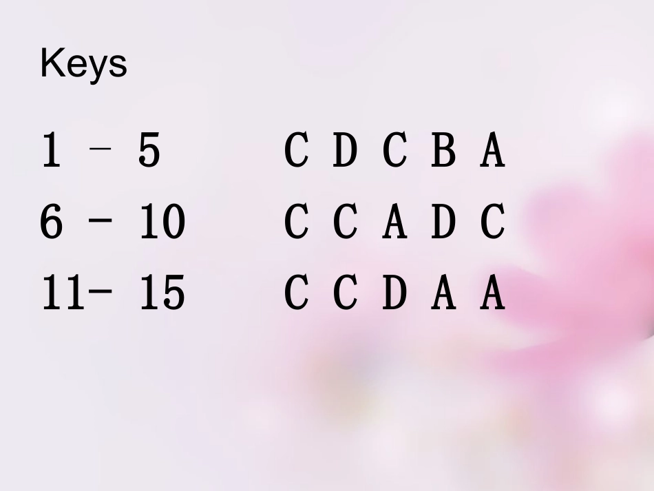 高考英语复习 单项选择课件_第2页