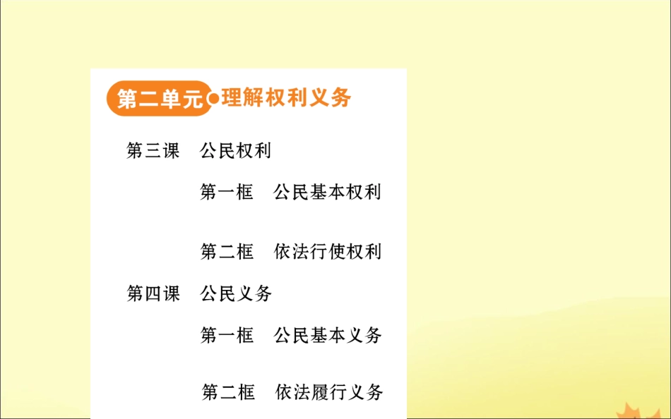 版八年级道德与法治下册 目录素材 新人教版 素材_第3页