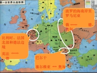 的形成 三国同盟和三国协议素材 川教版 素材