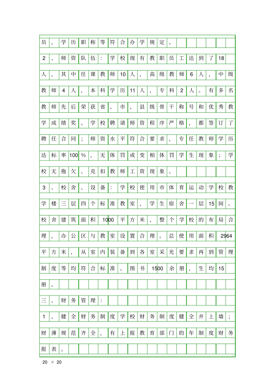全日制补习学校工作报告精品工作报告_第3页
