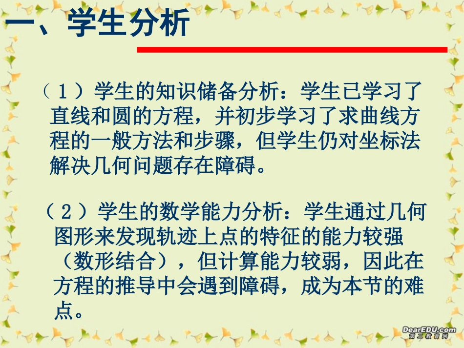 高二数学椭圆及其标准方程课件_第3页