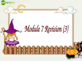 高中英语 Module7(Revision)课件3 外研版必修1 课件