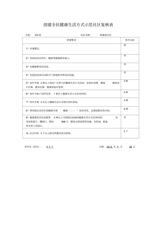 全民健康生活方式