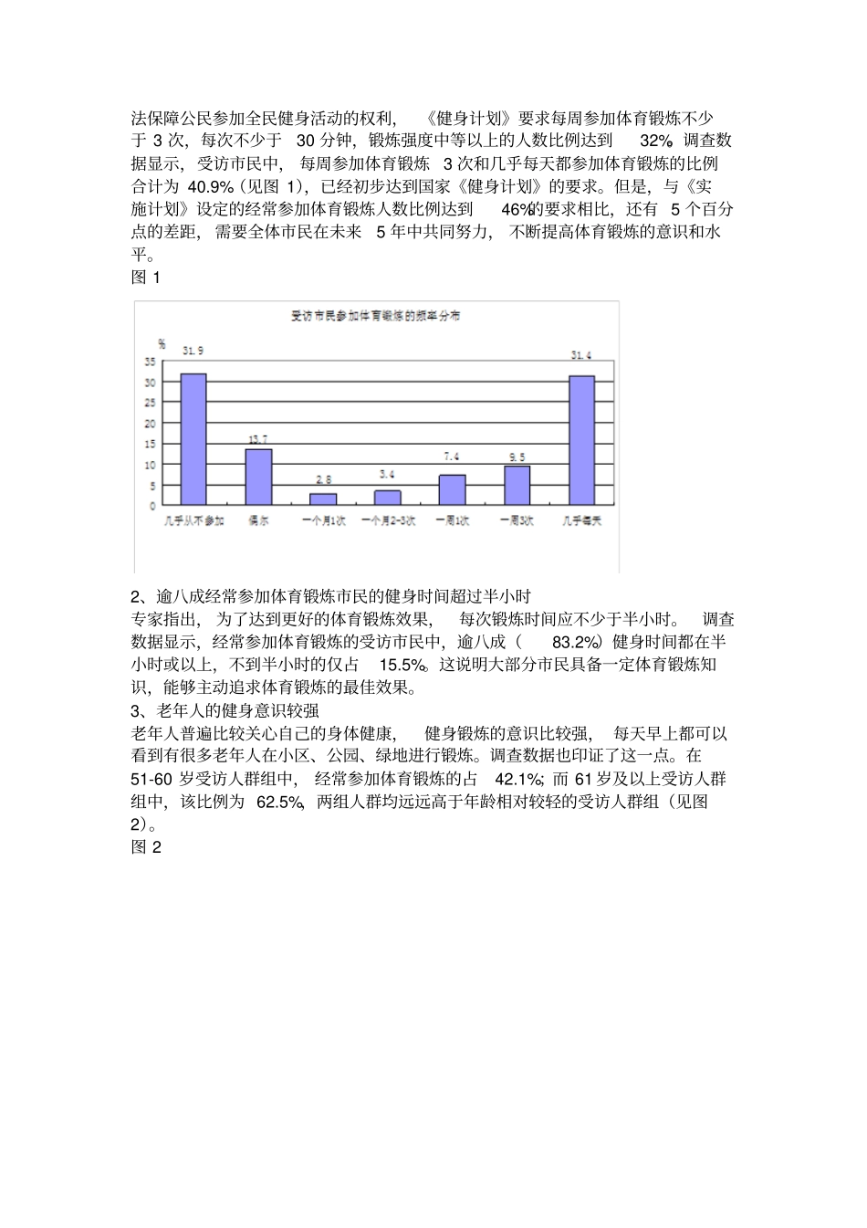 全民健身调查报告_第2页