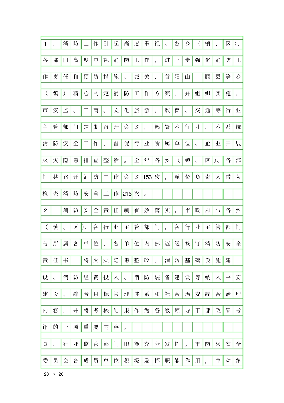 全消防完成情况报告精品工作报告_第2页