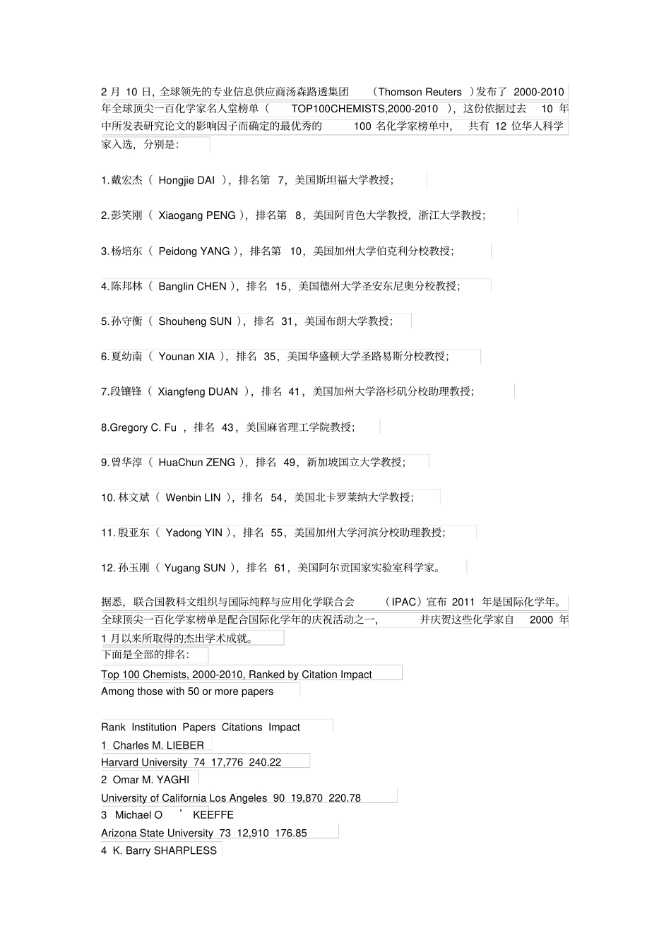 全球化学家名人榜单_第1页