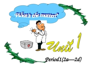 2014新目标新版英语八年级下册unit_1what's_the_matter_Section_A