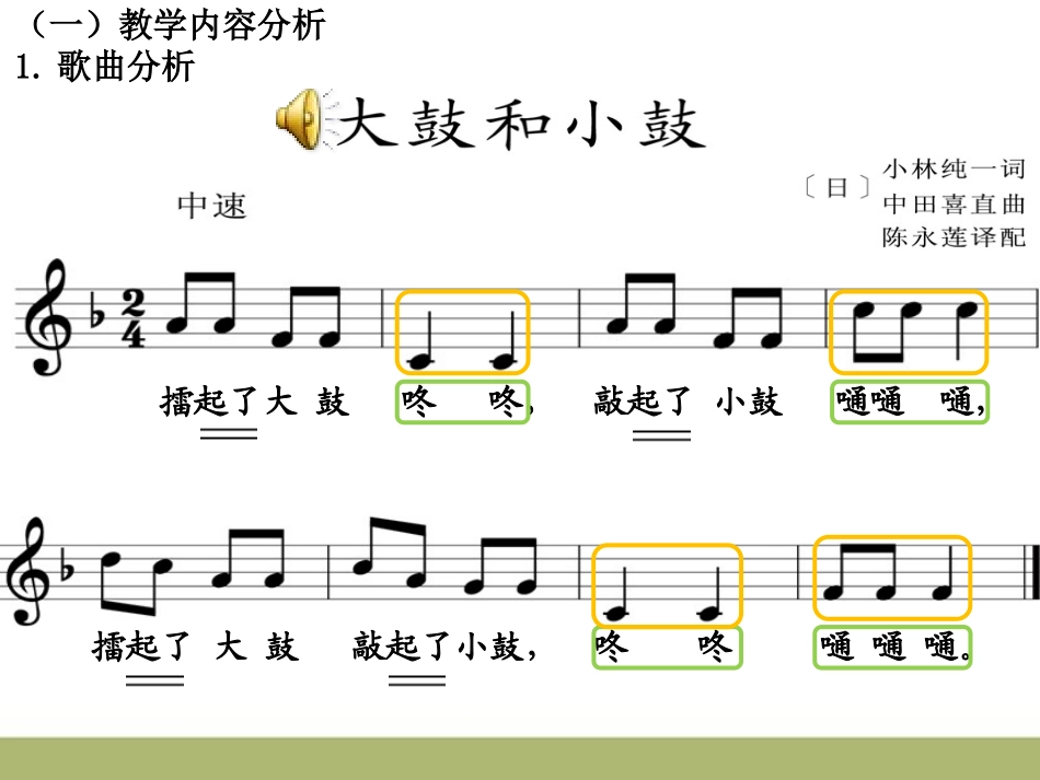 大鼓和小鼓说课5_第3页