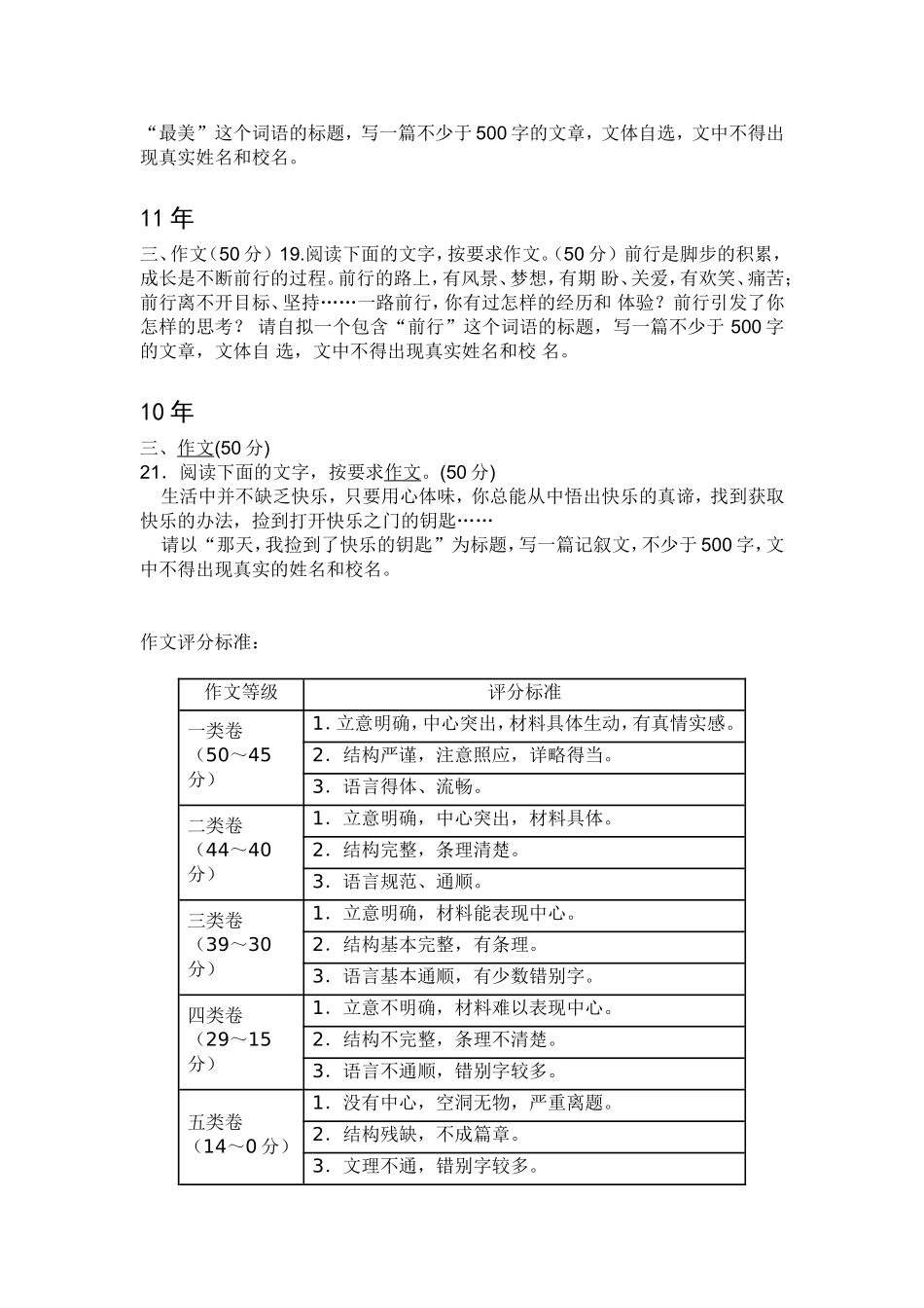 广东省中考语文试题作文分析_第2页