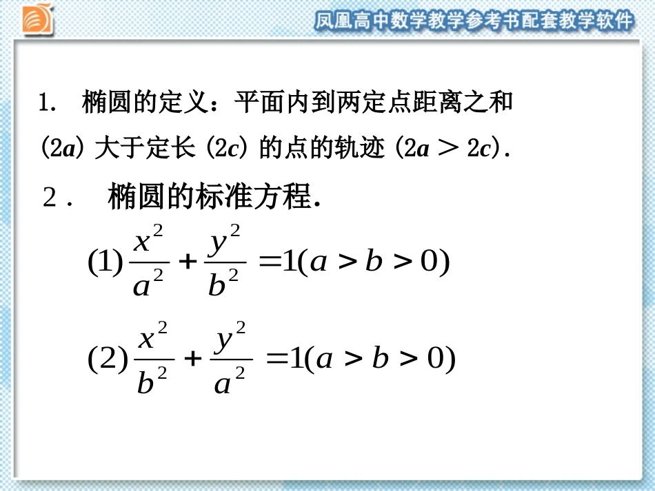 椭圆的几何性质_第2页