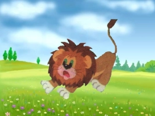 人教版小学一年级语文两只小狮子