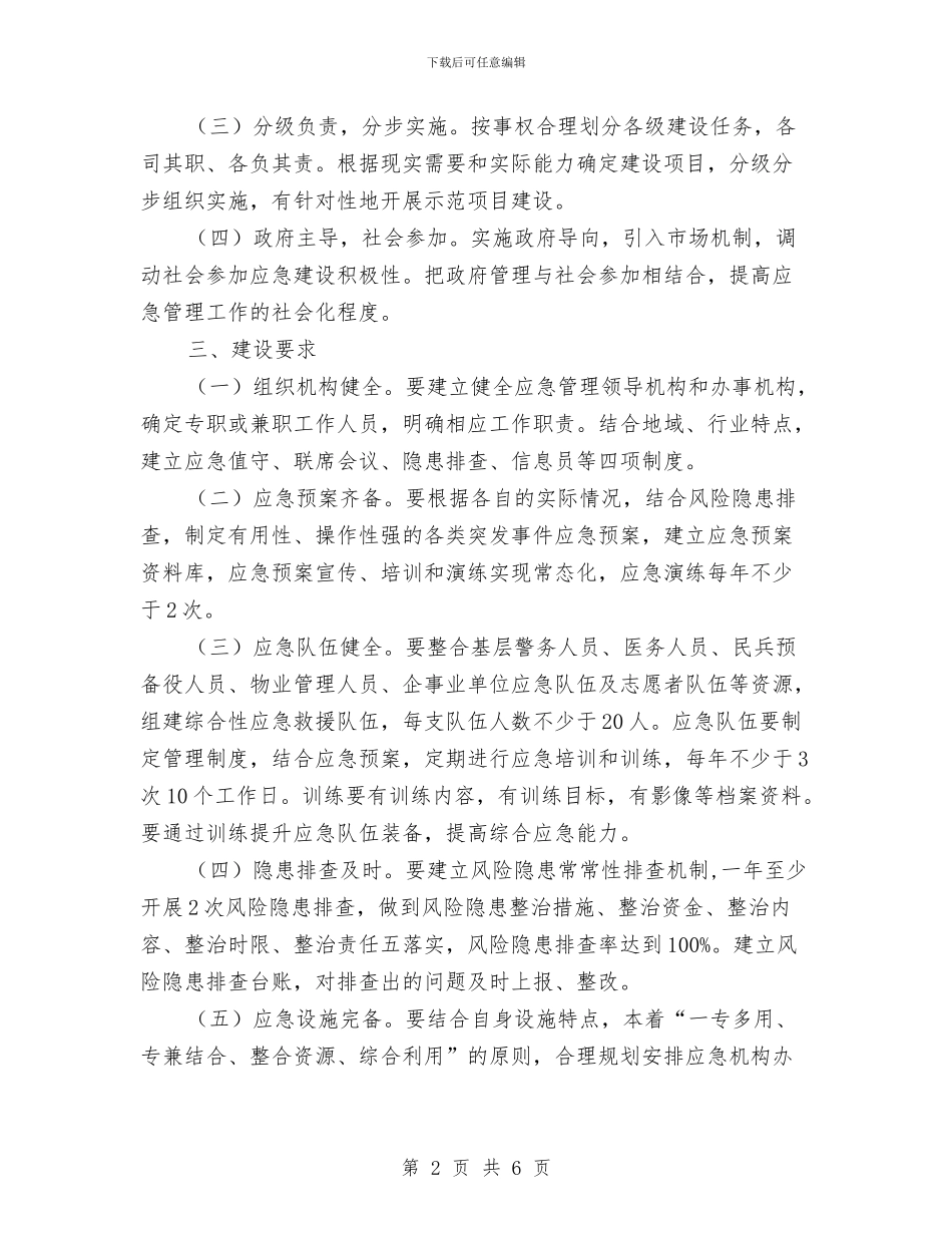 区委基层应急组织建设通知与区委妇幼保健卡发放及使用通知汇编_第2页