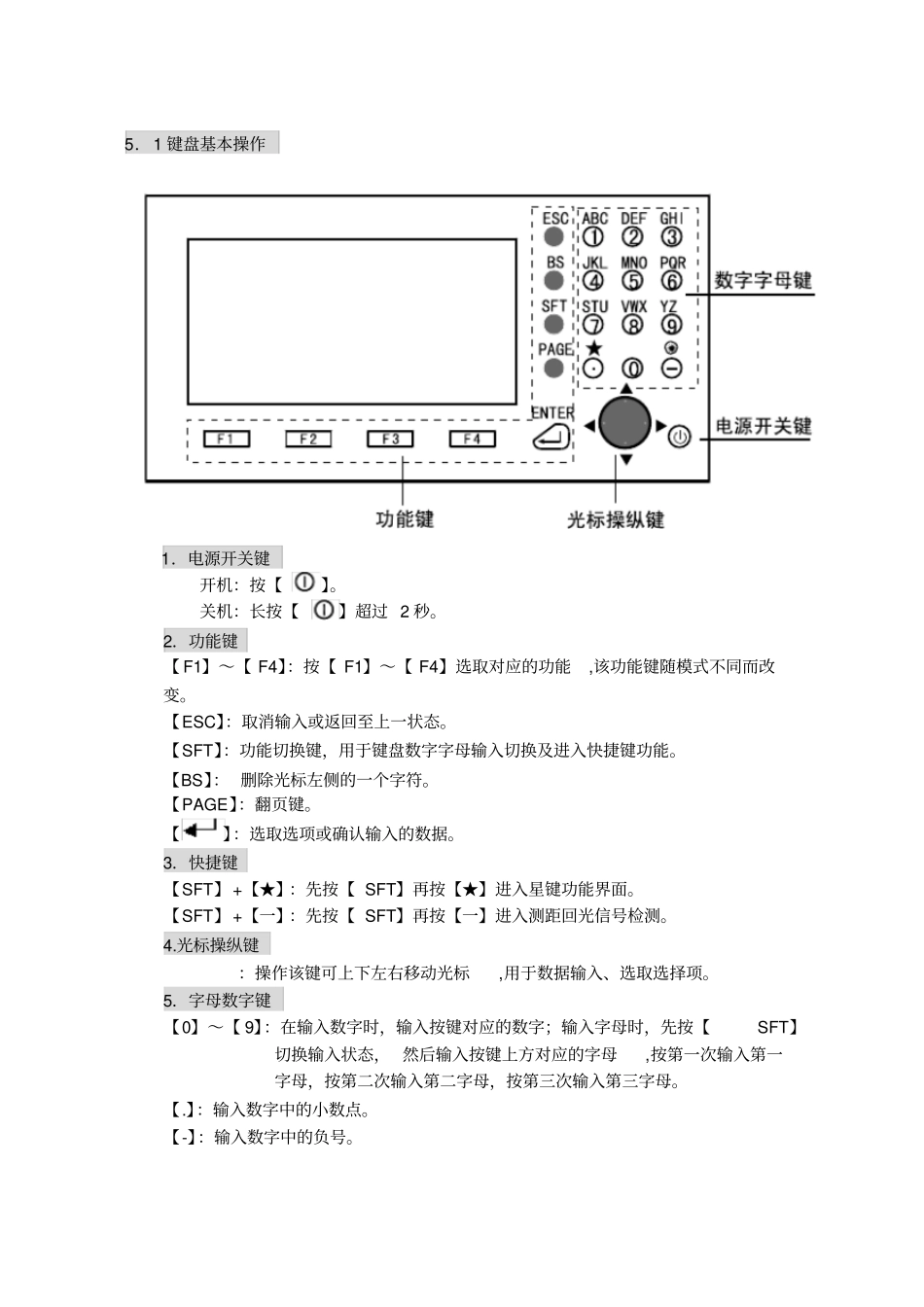 全站仪的使用说明_第1页