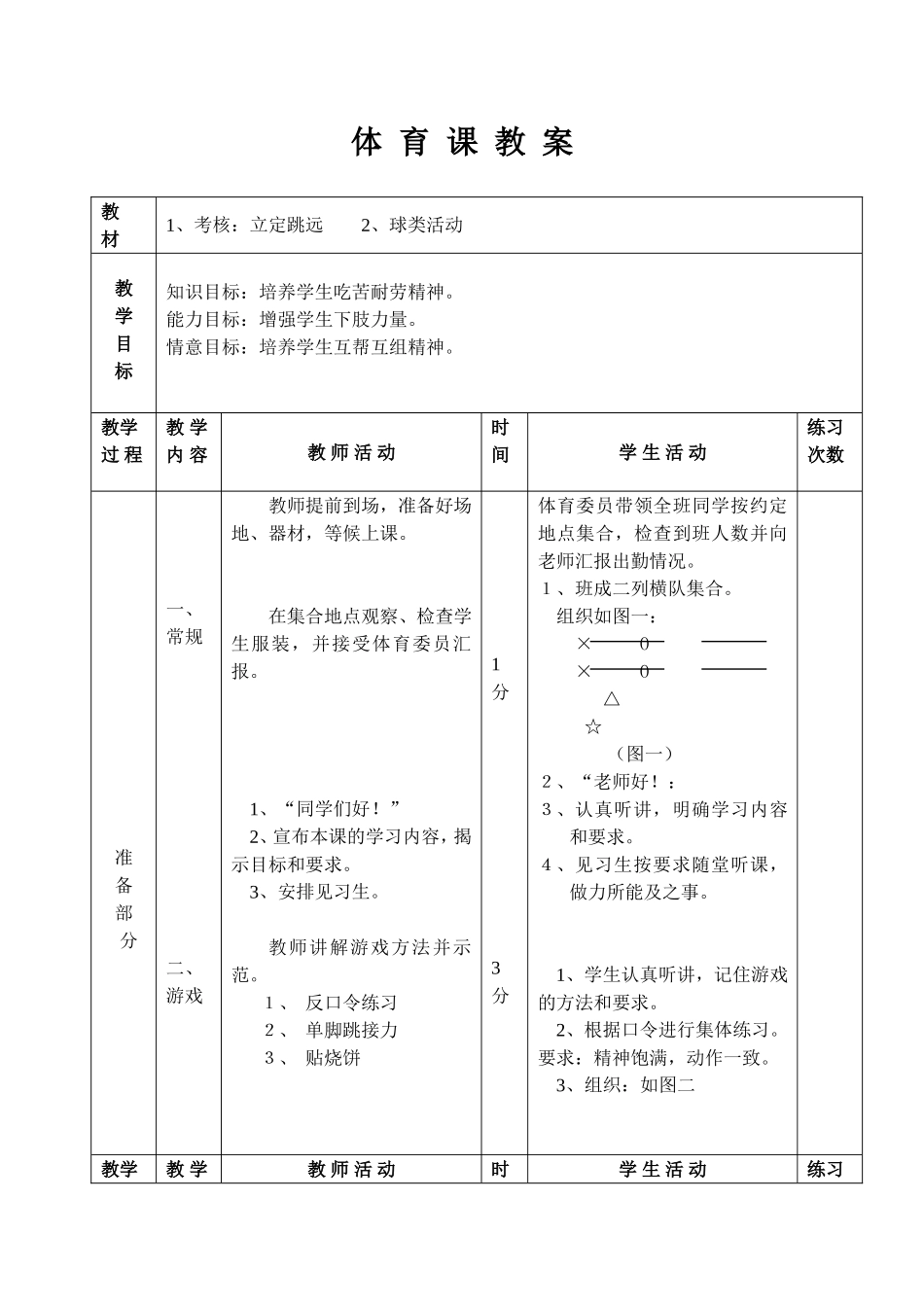 教案29（考核立定跳远_第1页