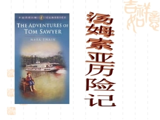 汤姆索亚历险记使用