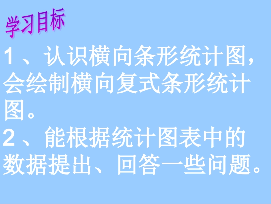 横向复式条形统计图课件2_第2页