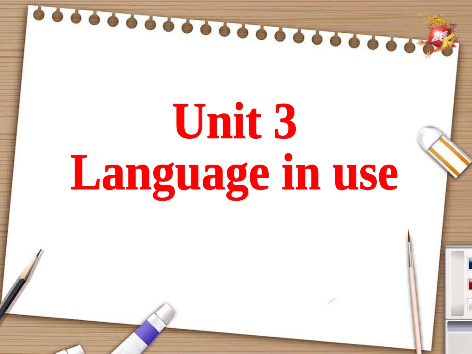 【外研版】九年级英语上册备课课件：Module6ProblemUnit3（62张）_第3页