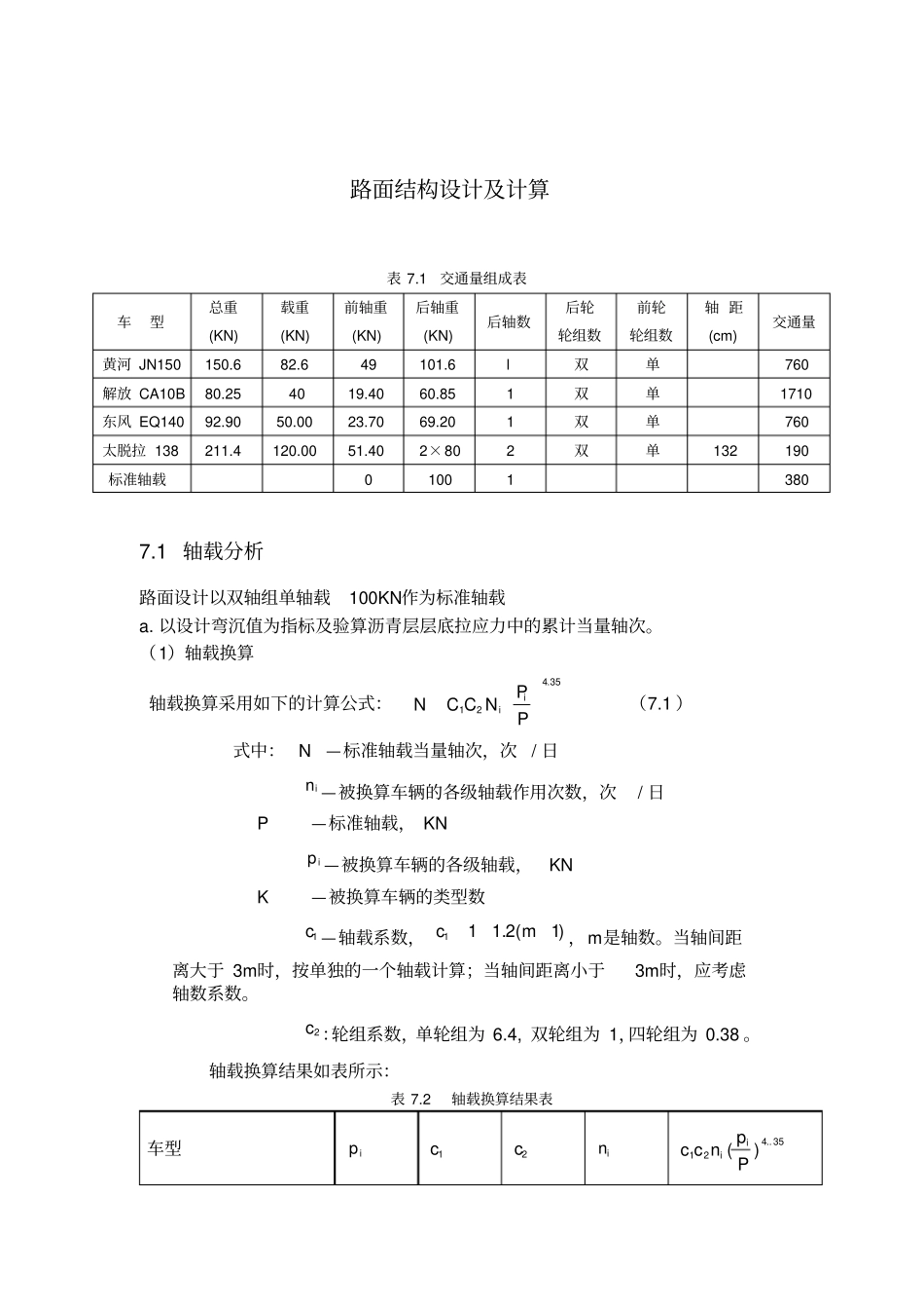 全过程精细讲解路面结构设计及计算_第1页